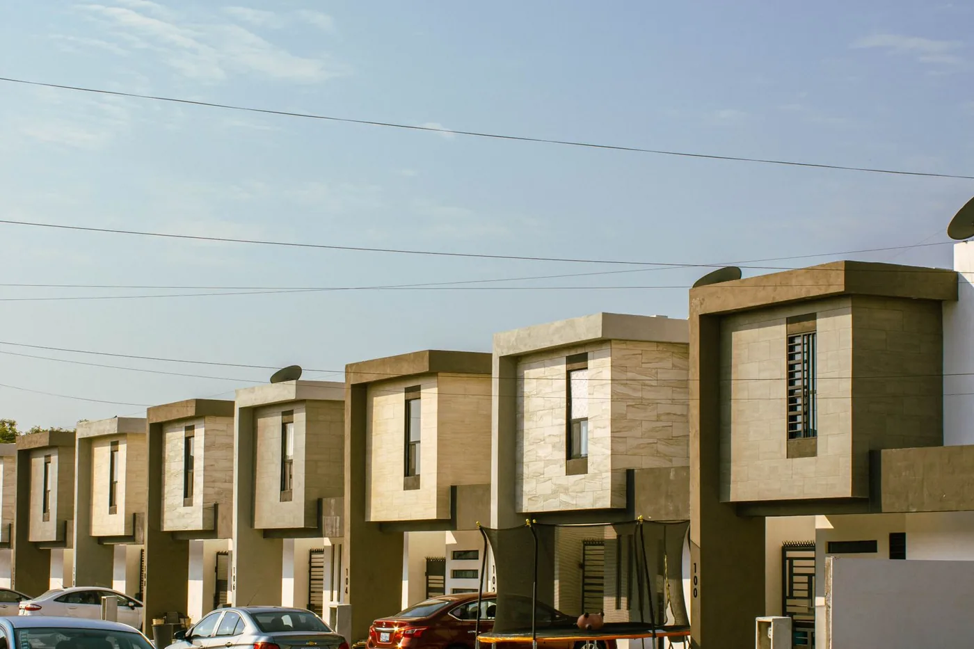 Fraccionamiento de casas habitación en México